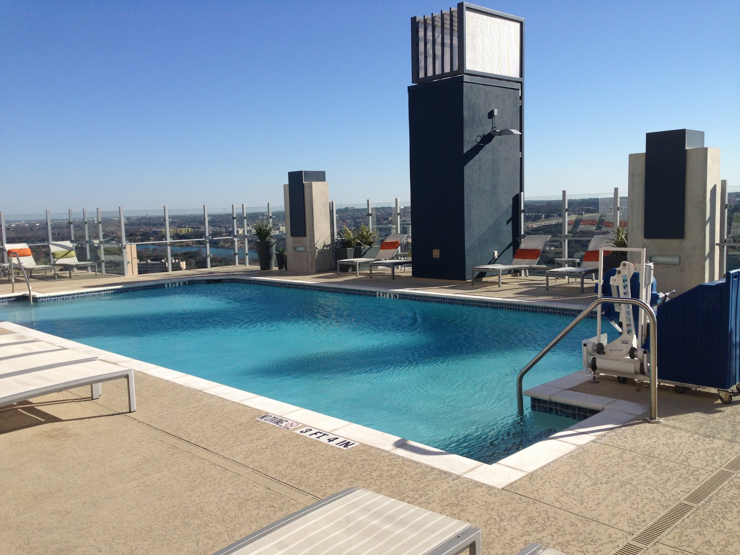 Just your standard roof pool.